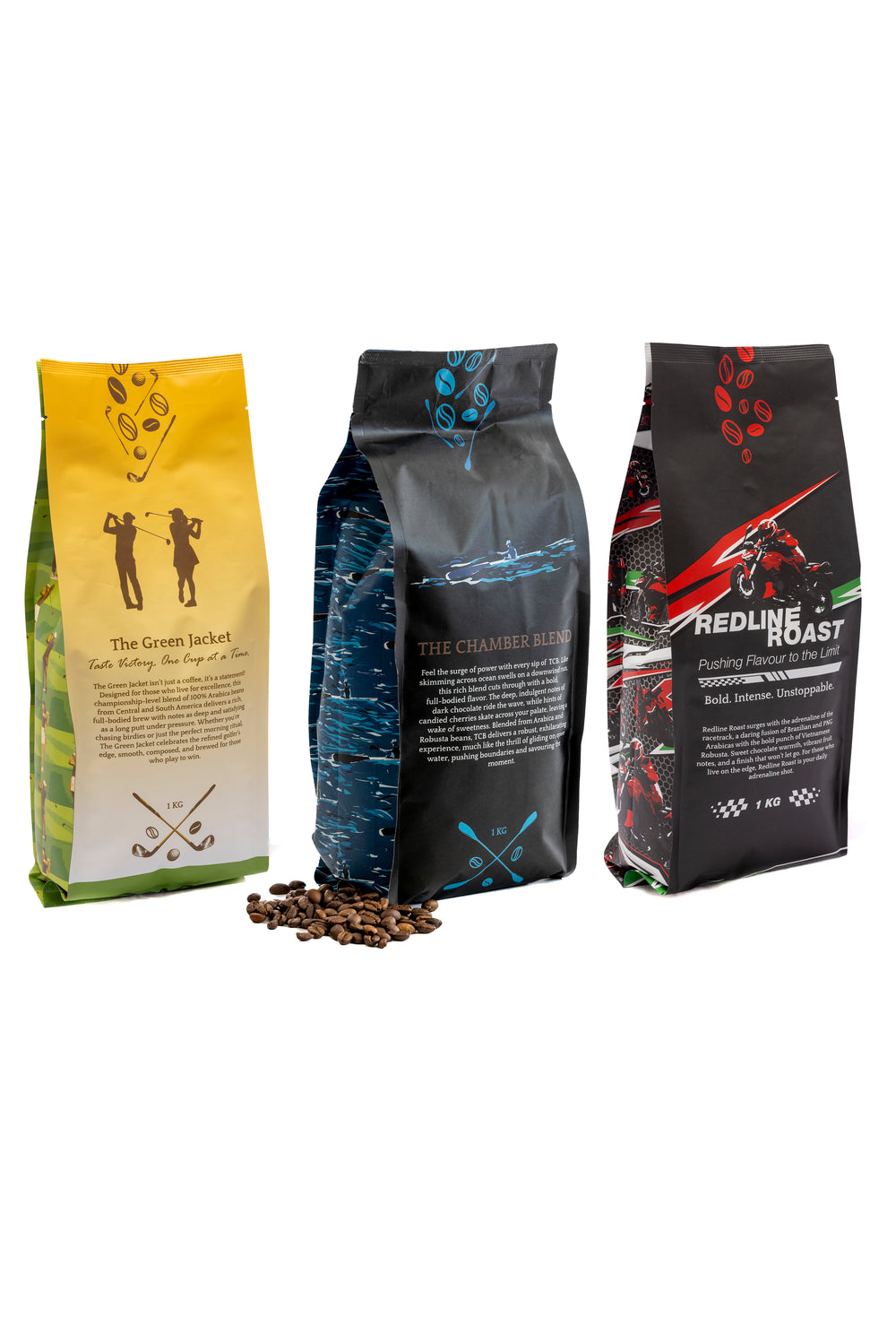 Capristo Lifestyle Trio – Redline, Green Jacket &  Ocean Paddlers Edition