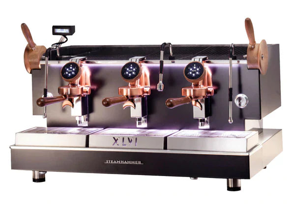 XLVI 3 Group Steamhammer Coffee Machine